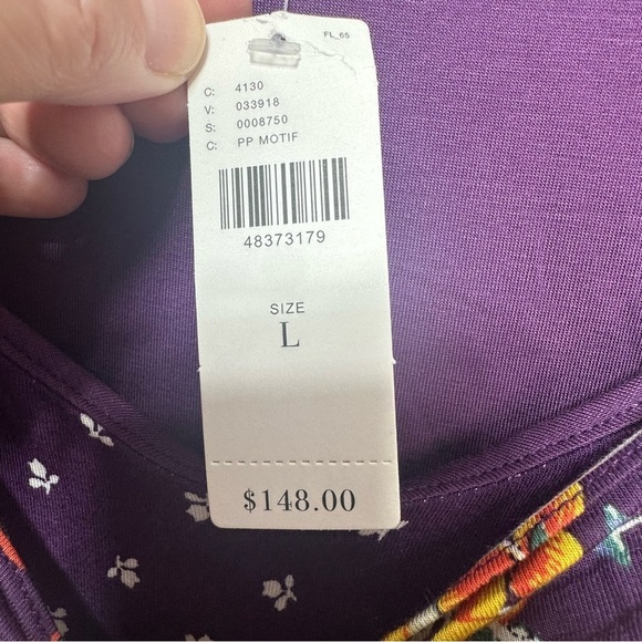 NWT Maeve Beloved Floral Dress Anthropologie Large - Picture 8 of 9